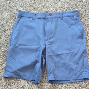 Callaway Men's Light Blue Flat Front Shorts